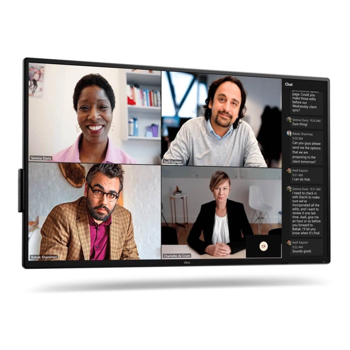 Dell P5525QC 55-inch 4K Conference Room Monitor 210-BNTN