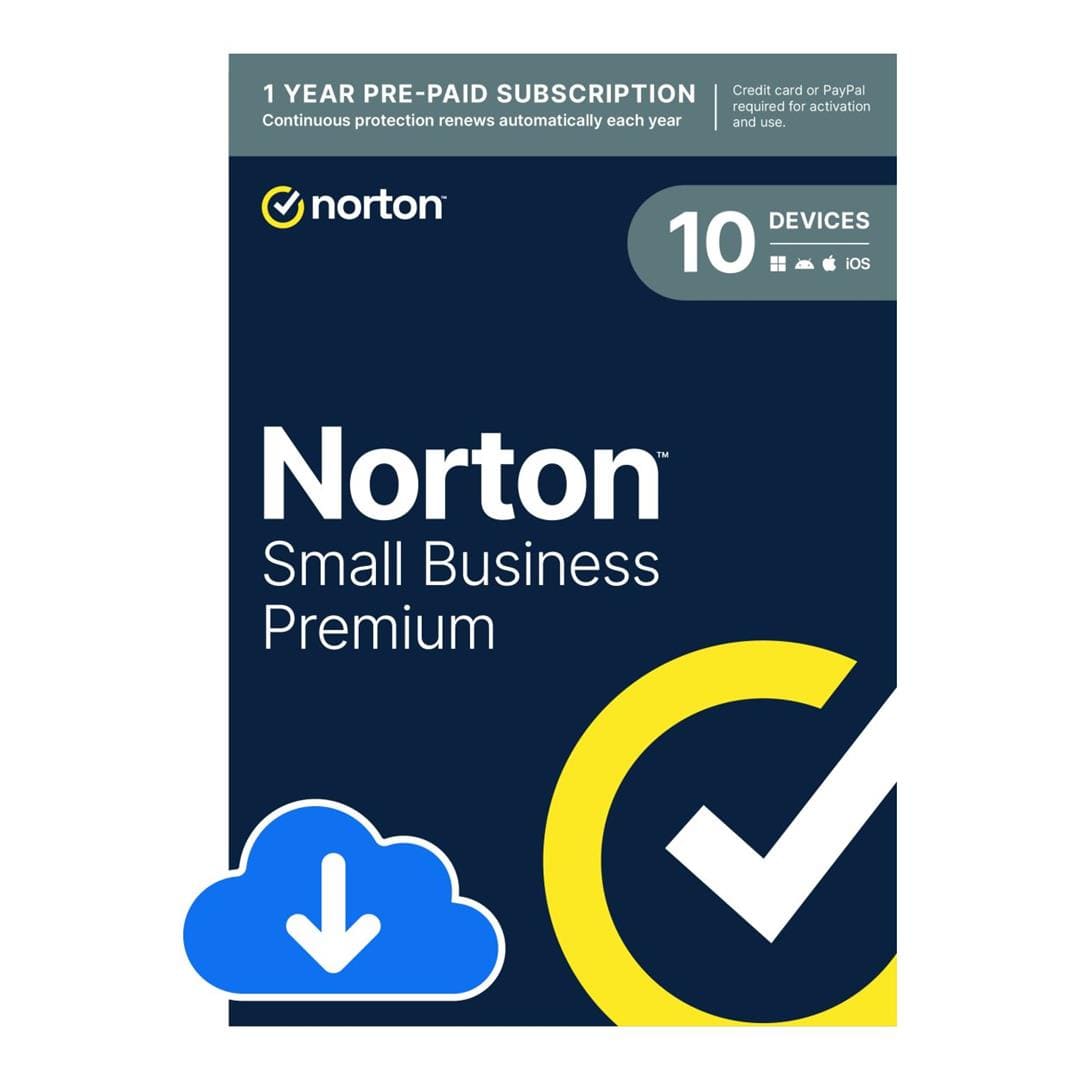 Norton Small Business Premium 10-Device Single-user 12-Month Subscription Download 21464980