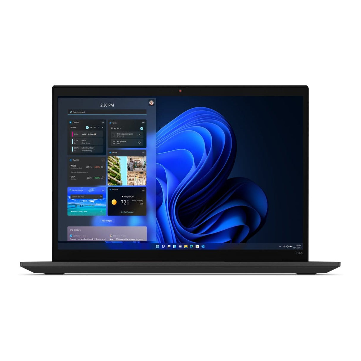 Lenovo ThinkPad T14s G3 14-inch WUXGA Laptop - Intel Core i5-1235U 512GB SSD 8GB RAM LTE Win 11 Pro