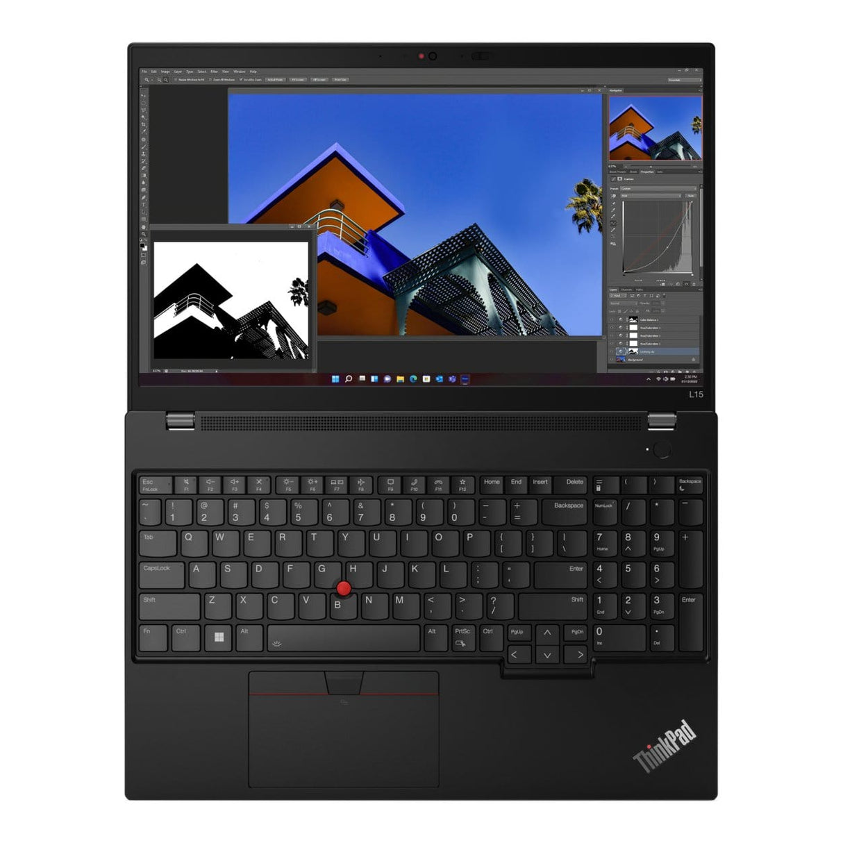 Lenovo ThinkPad L15 G4 15.6-inch FHD Laptop - Intel Core i5-1345U 512GB SSD 8GB RAM Win 11 Pro