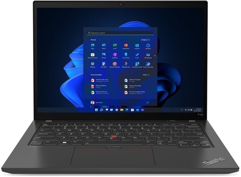Lenovo ThinkPad P14s G4 14-inch WUXGA - Intel Core i7-1370P 512GB SSD 16GB RAM Win 11 Pro 21HGS23M00