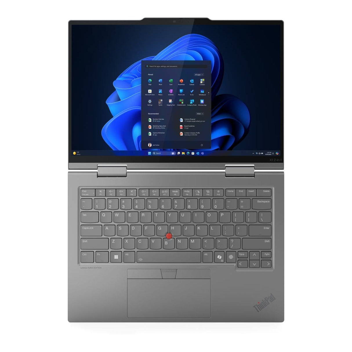 Lenovo ThinkPad X1 G10 Aura Edition 14-inch WUXGA AI 2-in-1 Laptop - Intel Core Ultra 7 258V 1TB SSD 32GB RAM LTE Win 11 Pro
