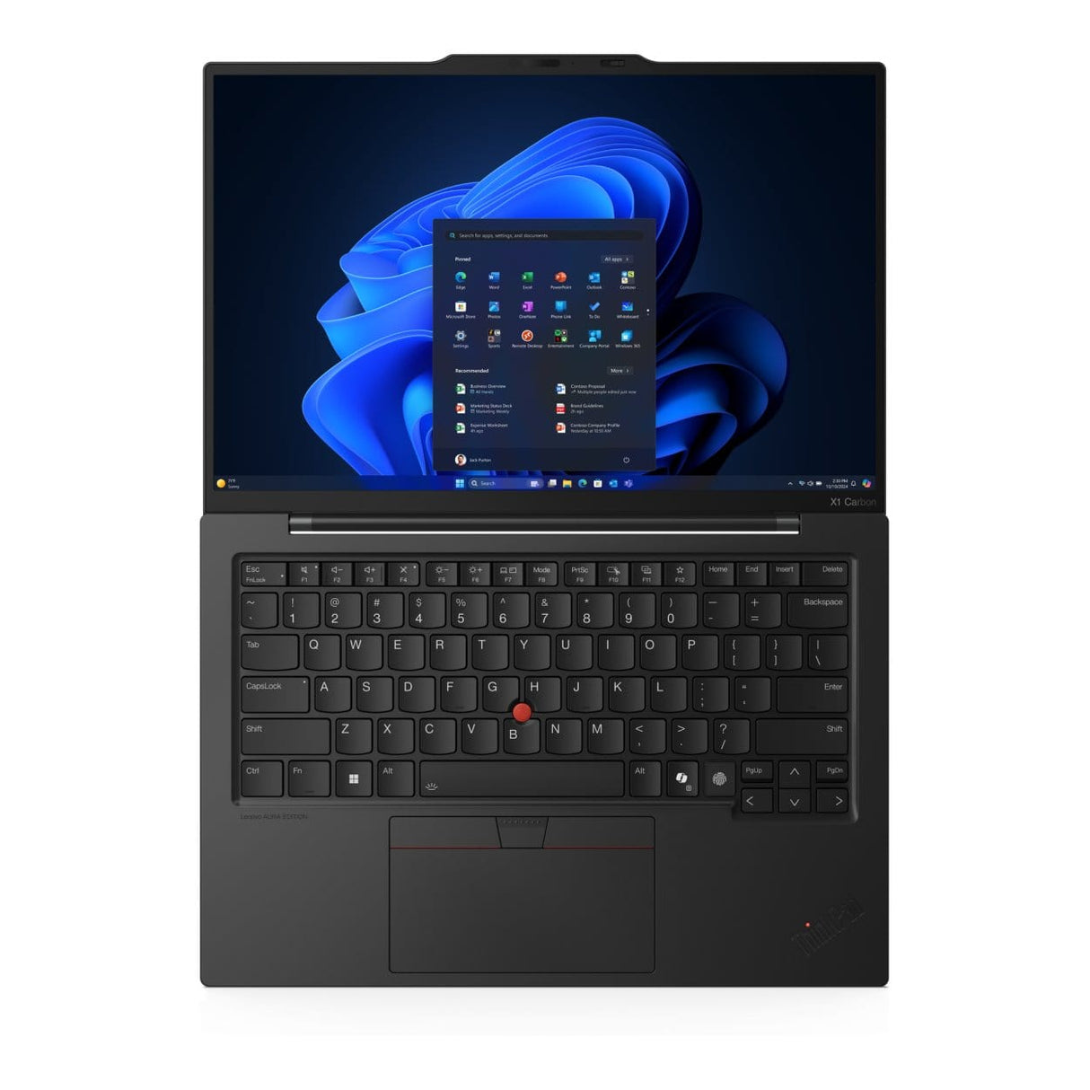 Lenovo ThinkPad X1 Carbon G13 Aura Edition 14-inch WUXGA AI Laptop - Intel Core Ultra 7 255U 1TB SSD 32GB RAM LTE Win 11 Pro