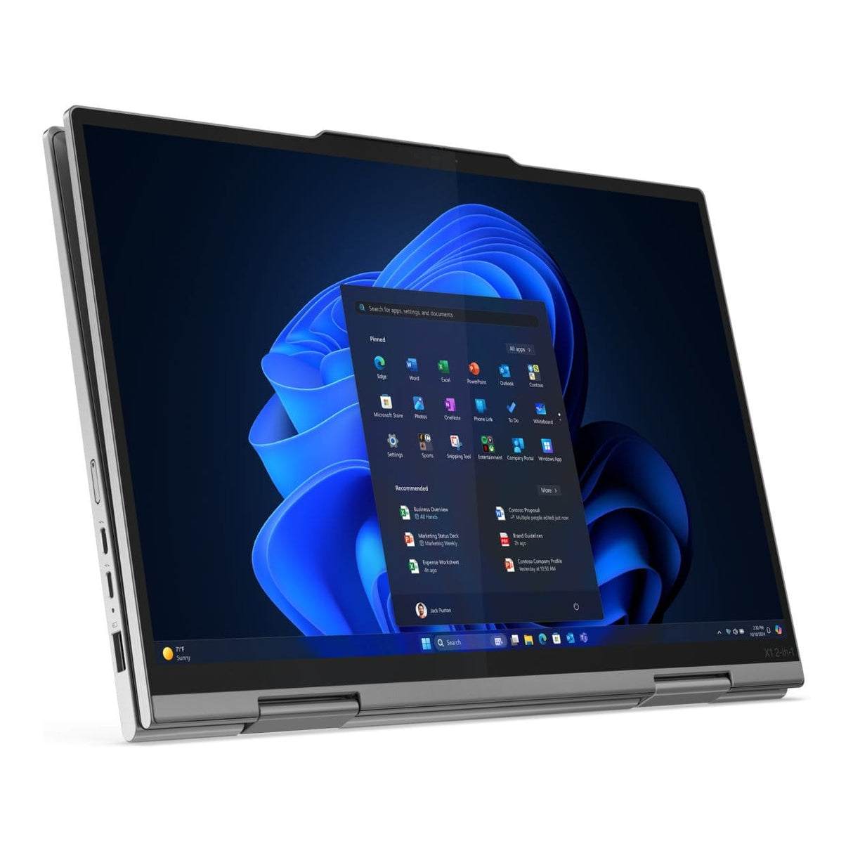Lenovo ThinkPad X1 G10 Aura Edition 14-inch WUXGA AI 2-in-1 Laptop - Intel Core Ultra 7 255U 1TB SSD 32GB RAM LTE Win 11 Pro