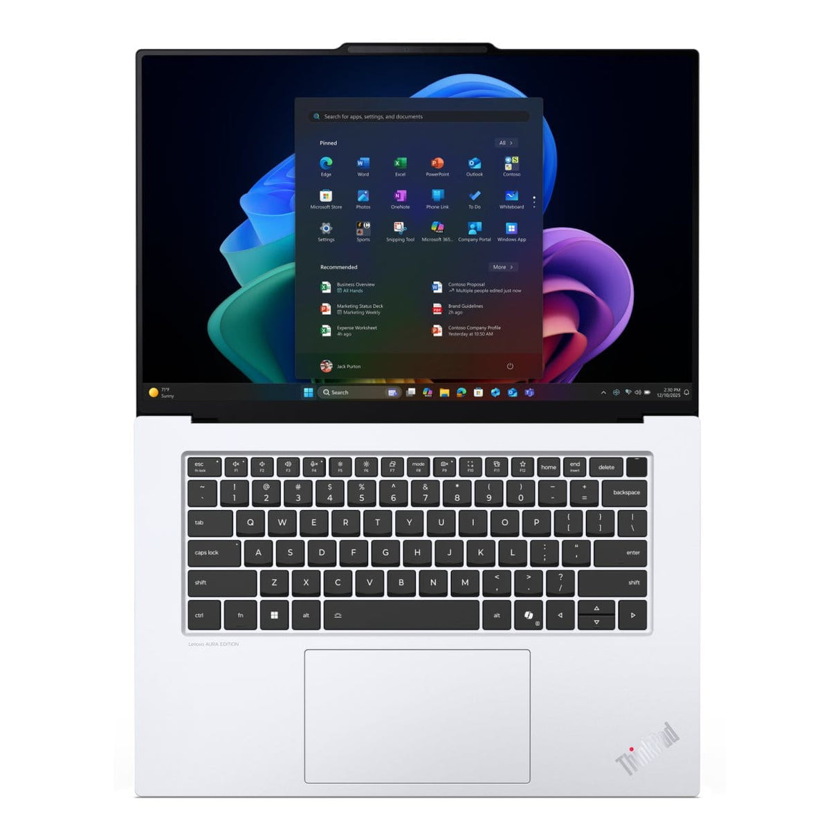 Lenovo ThinkPad X9-15 G1 Aura Edition 15.3-inch 2.8K OLED AI Laptop - Intel Core Ultra 7 258V 1TB SSD 32GB RAM Win 11 Pro