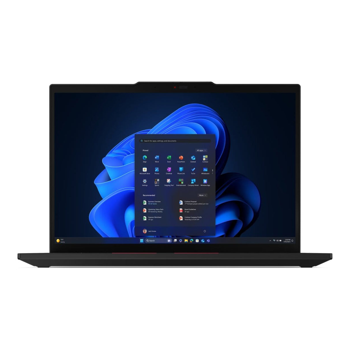 Lenovo ThinkPad T14 G6 14-inch WUXGA AI Laptop - Intel Core Ultra 7 255U 1TB SSD 32GB RAM LTE Win 11 Pro