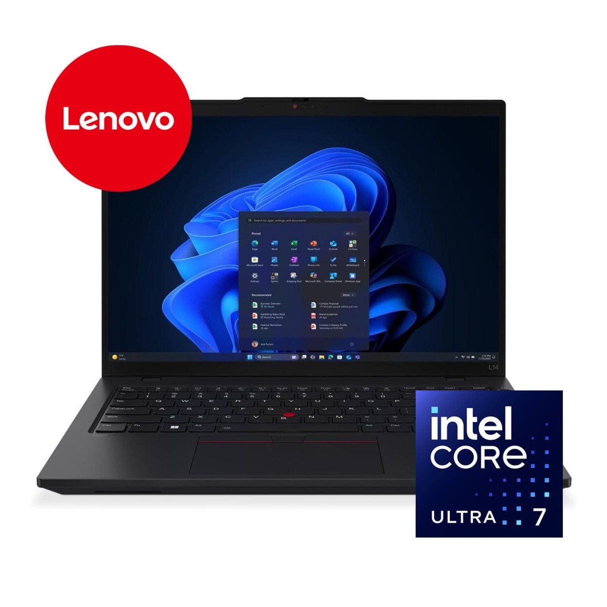 Lenovo ThinkPad L14 G6 14-inch WUXGA AI Laptop - Intel Core Ultra 7 255U 1TB SSD 16GB RAM LTE Win 11 Pro