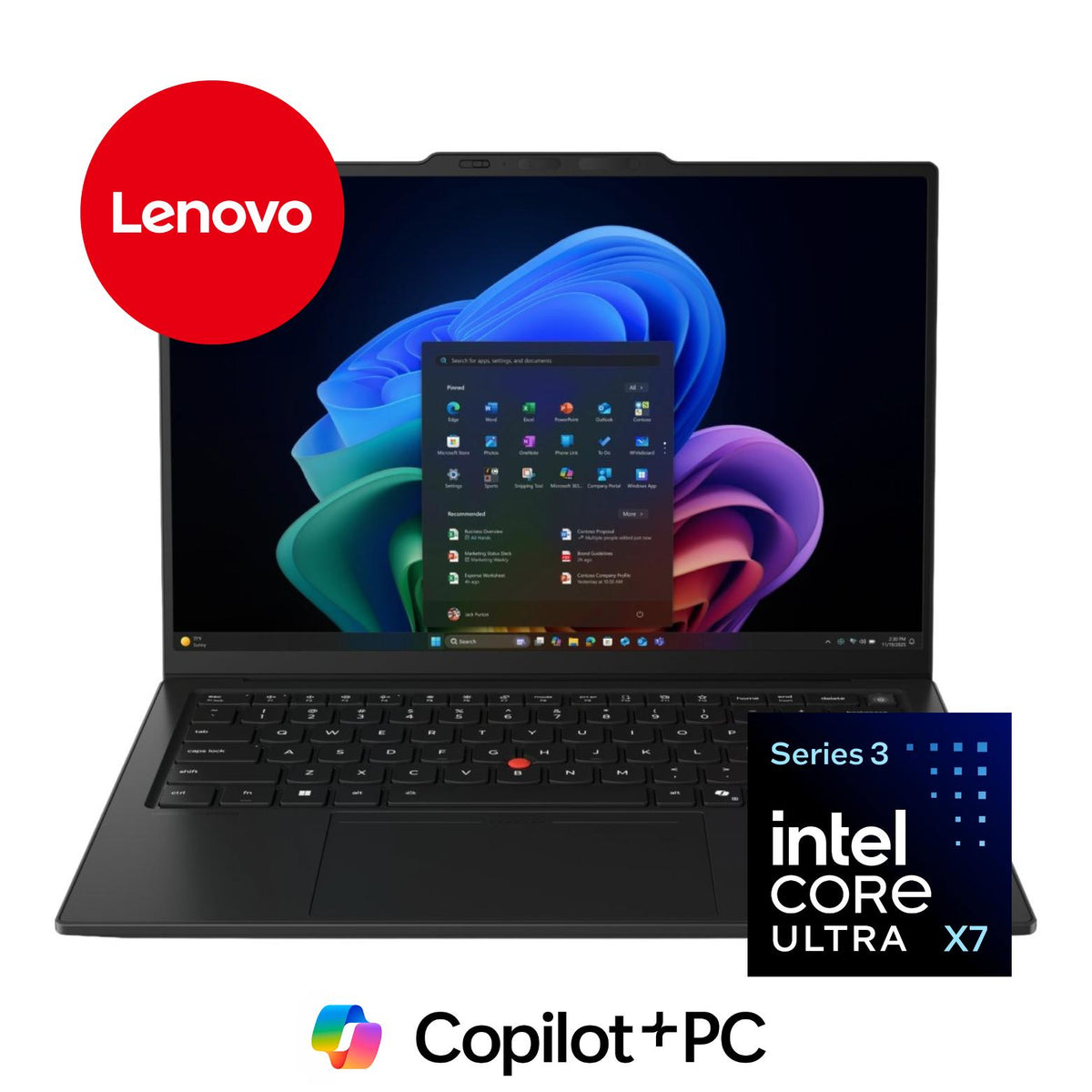 Lenovo ThinkPad X1 Carbon G14 Aura Edition 14-inch WUXGA AI Laptop - Intel Core Ultra X7 368H 1TB SSD 64GB RAM Win 11 Pro