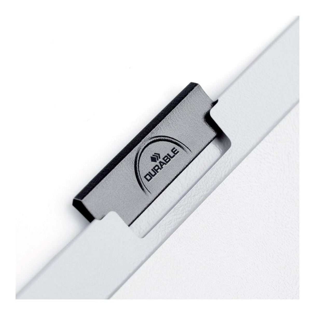 Durable DURACLIP 30 A4 30-sheet Document Metal Clip Folder 25-pack White 220002