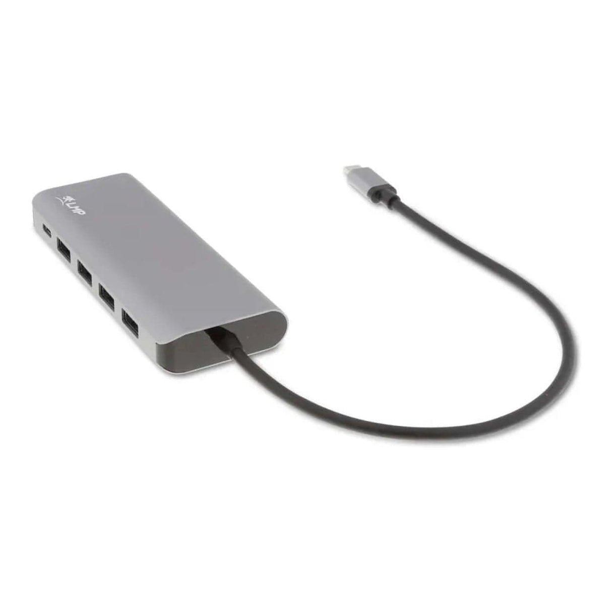 LMP 7-in-1 Type-C Hub with 36W External Power Supply Grey 22366