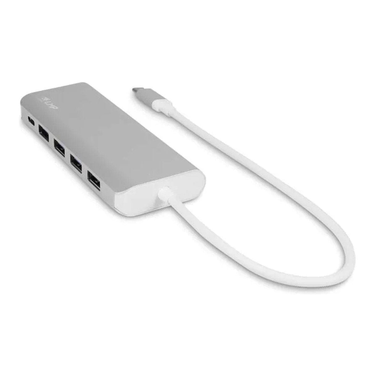 LMP 7-in-1 Type-C Hub with 36W External Power Supply Silver 22700
