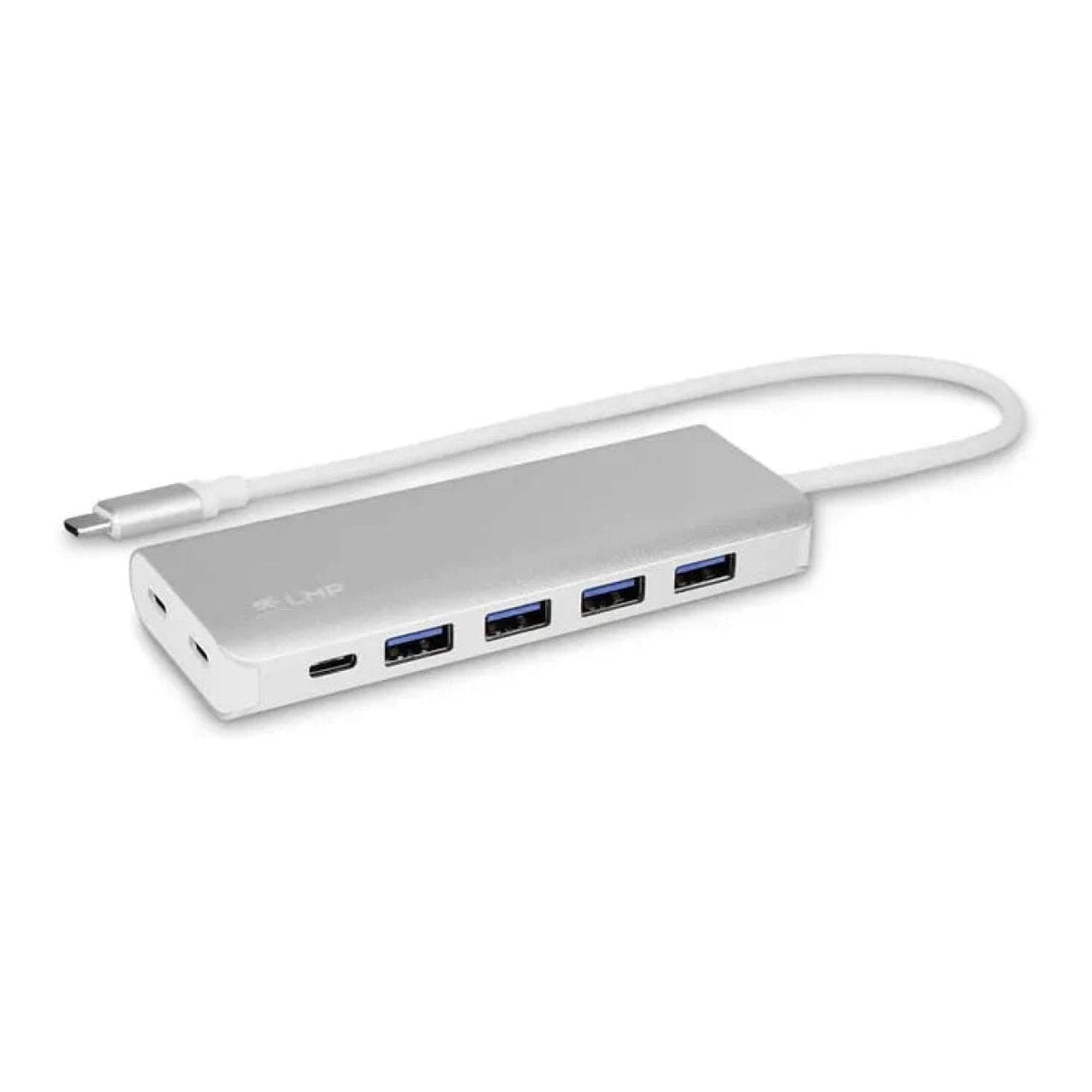 LMP 7-in-1 Type-C Hub with 36W External Power Supply Silver 22700