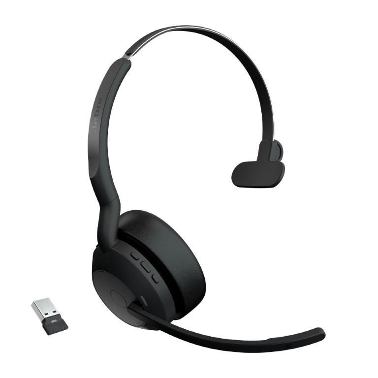 Jabra Evolve2 55 UC Mono Wireless Headset with Link380a 25599-889-999