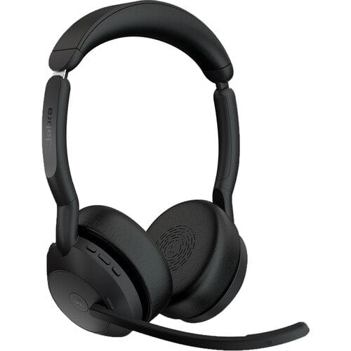 Jabra Evolve2 55 Wireless Stereo Headset with Stand 25599-999-989