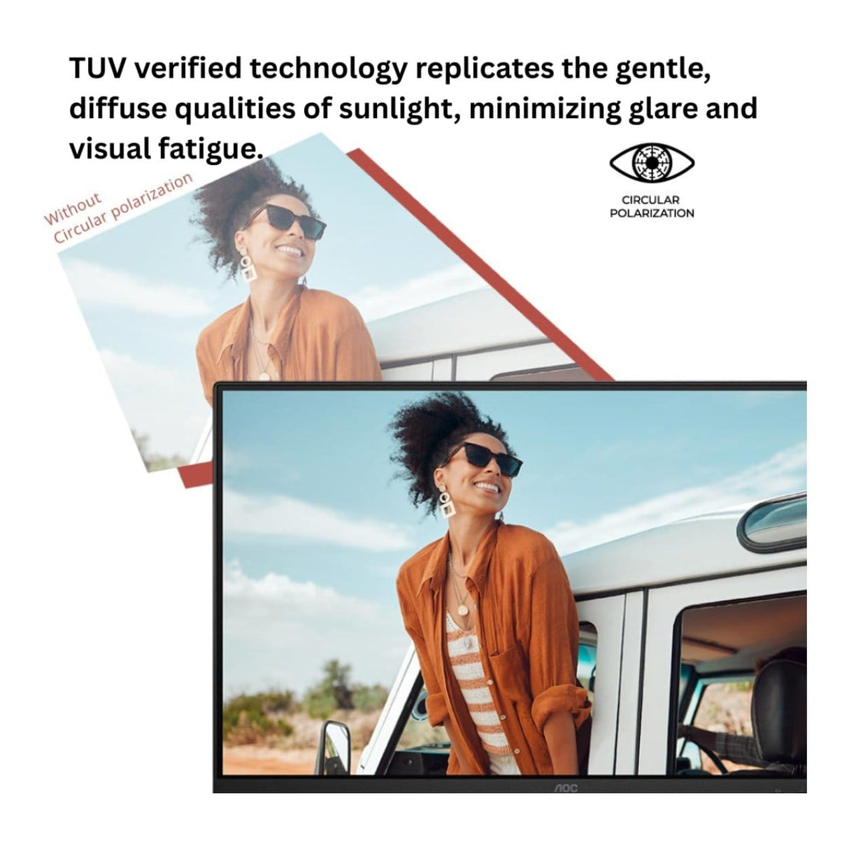 AOC 27E40L 27-inch 1920 x 1080p FHD 16:9 144Hz 0.5ms LED IPS Circular Polarized Monitor