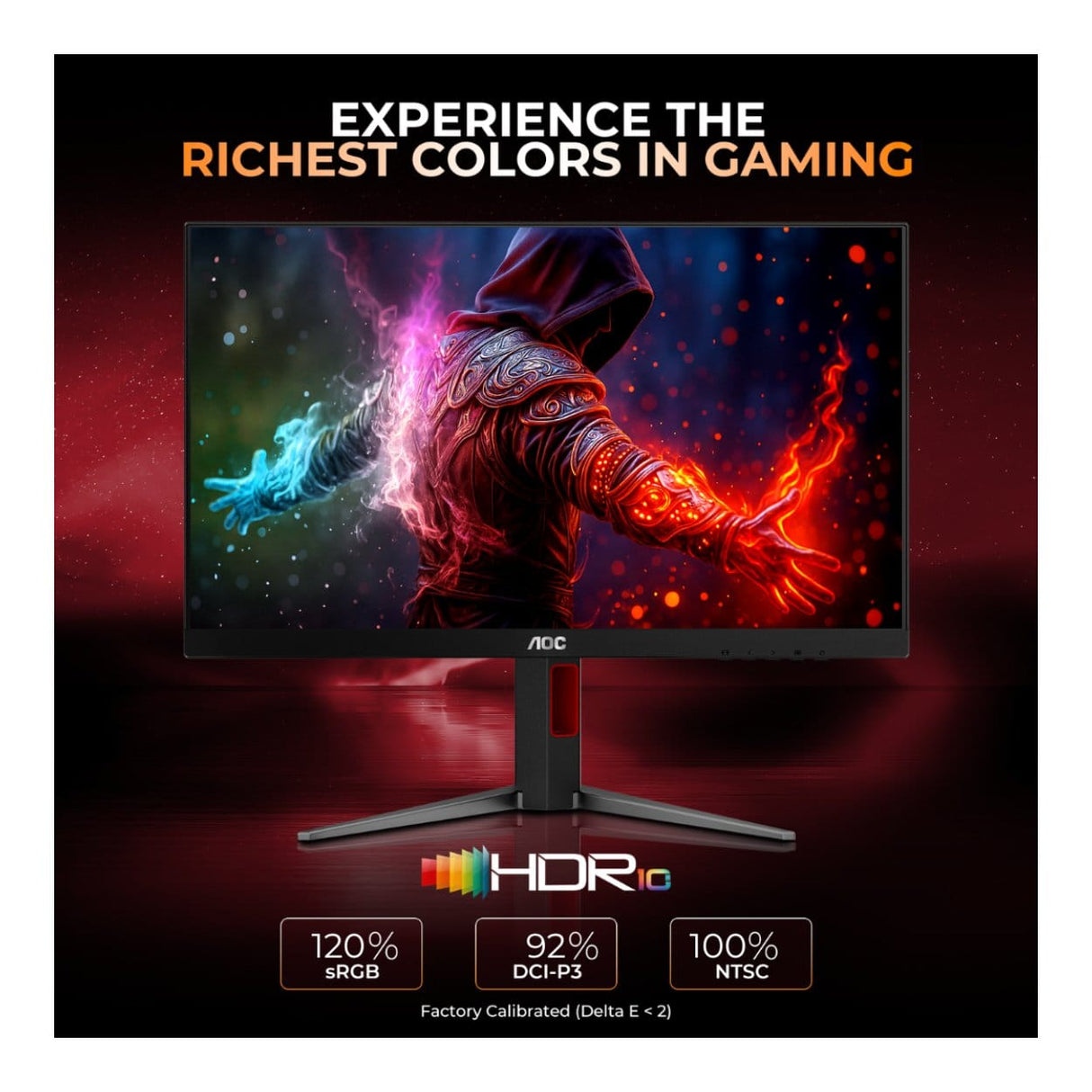 AOC 27G4H 27-inch 1920 x 1080p FHD 16:9 200Hz 0.3ms LED IPS Gaming Monitor