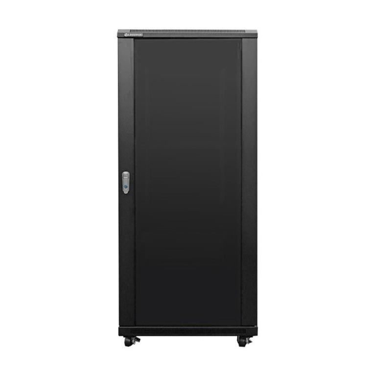 Connect 27U 1m Deep Cabinet with 4 Fans and 2 Shelves 27UCAB1M