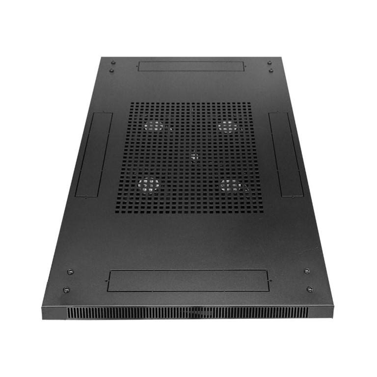 Connect 27U 1m Deep Cabinet with 4 Fans and 2 Shelves 27UCAB1M