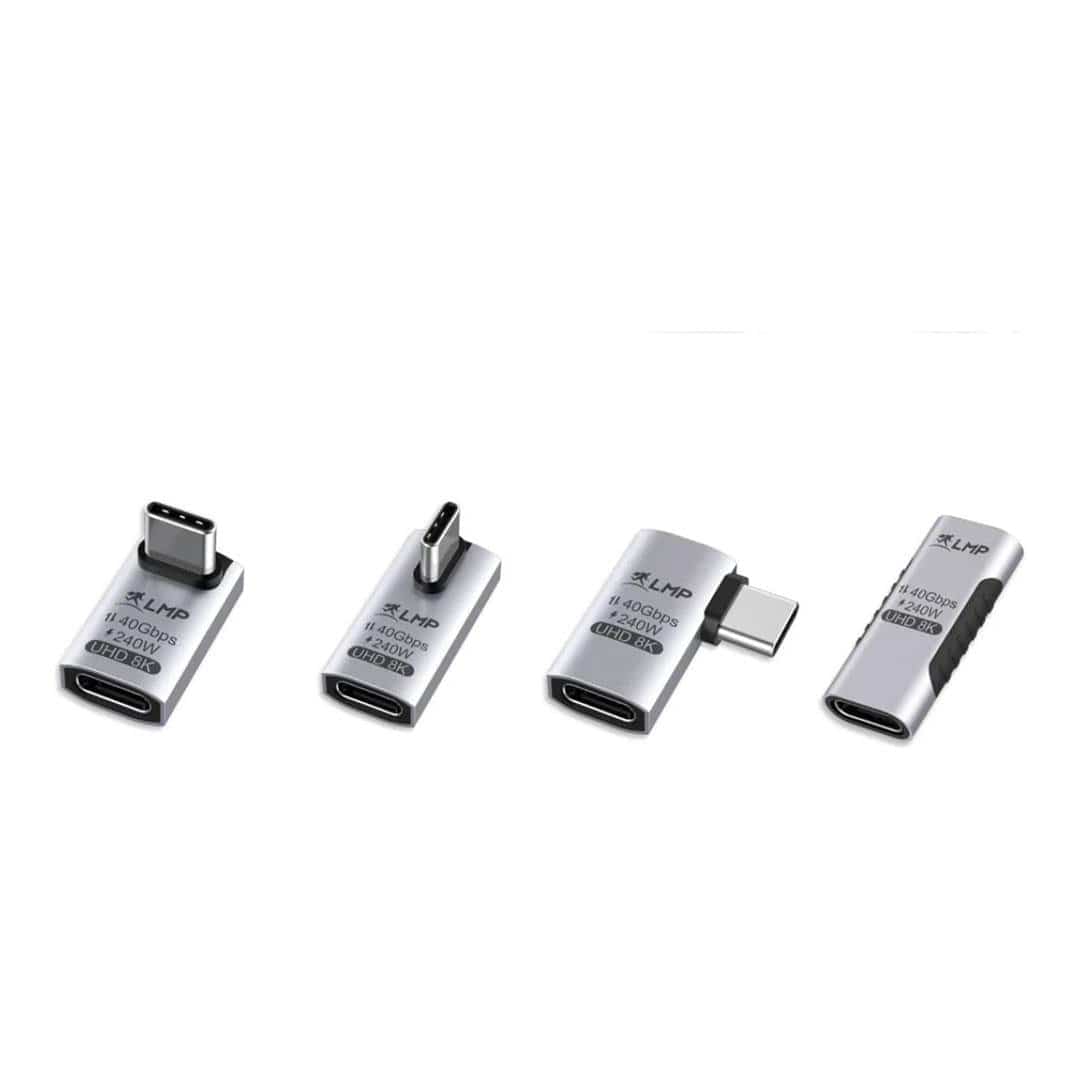 LMP USB4 Type-C Adapter Kit Silver 4-pack 28212
