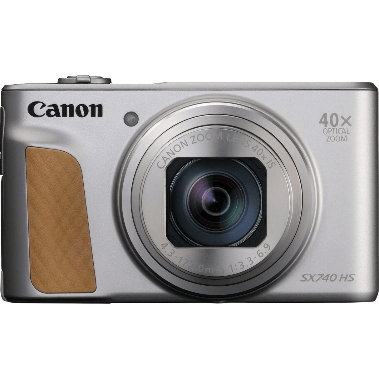 Canon PowerShot SX740 HS 20.3 MP Compact Camera Brown Silver 2956C022