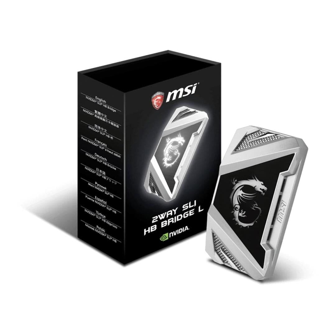MSI 2-way SLI HB Bridge L - Silver