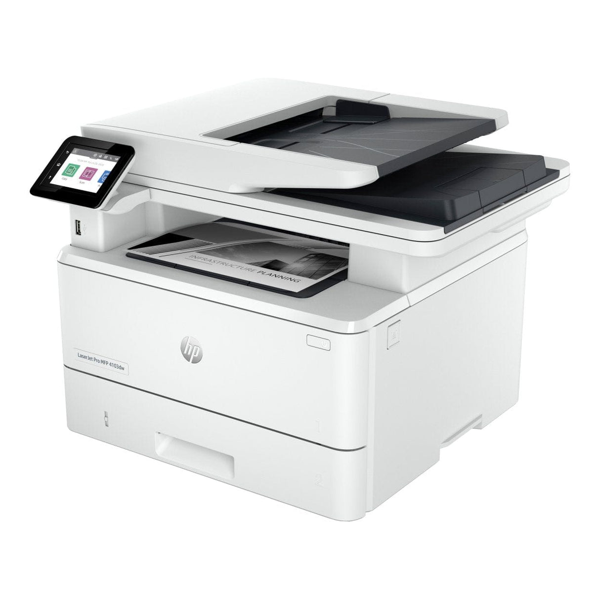 HP LaserJet Pro 4103dw A4 Multifunction Mono Laser Printer 2Z627AOPEN (Open Box)