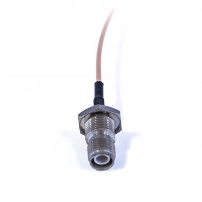 Acconet 90-degree MMCX-male to TNC-female RP Bulkhead 300mm Pigtail 30-TNC(F)RP