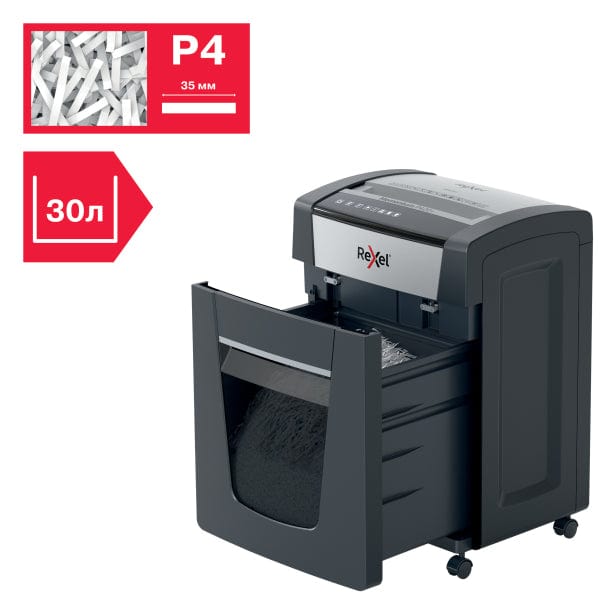 Rexel Momentum P420+ Jam Free Cross Cut Paper Shredder 301087