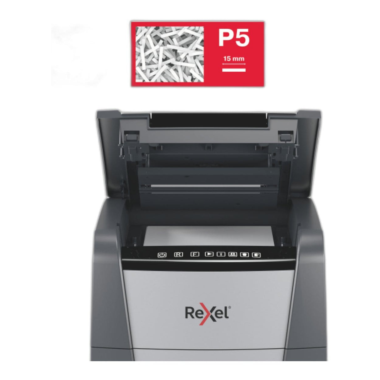 Rexel Optimum Autofeed 130M Automatic Micro Cut P5 Paper Shredder 301439