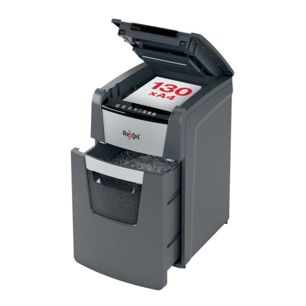 Rexel Optimum Autofeed 130M Automatic Micro Cut P5 Paper Shredder 301439