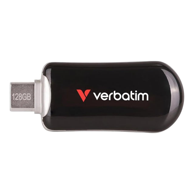 Verbatim Plectra 128GB USB-C Black Flash Drive 30225