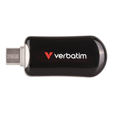Verbatim Plectra 256GB USB-C Black Flash Drive 30226