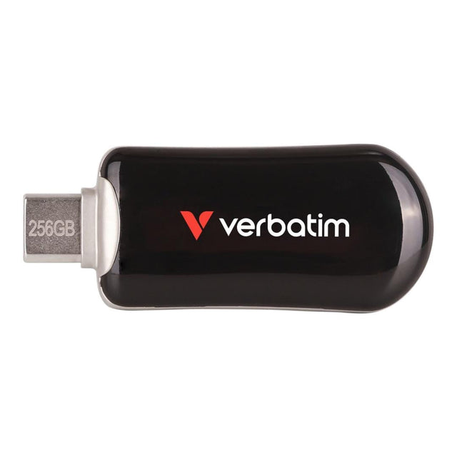 Verbatim Plectra 256GB USB-C Black Flash Drive 30226