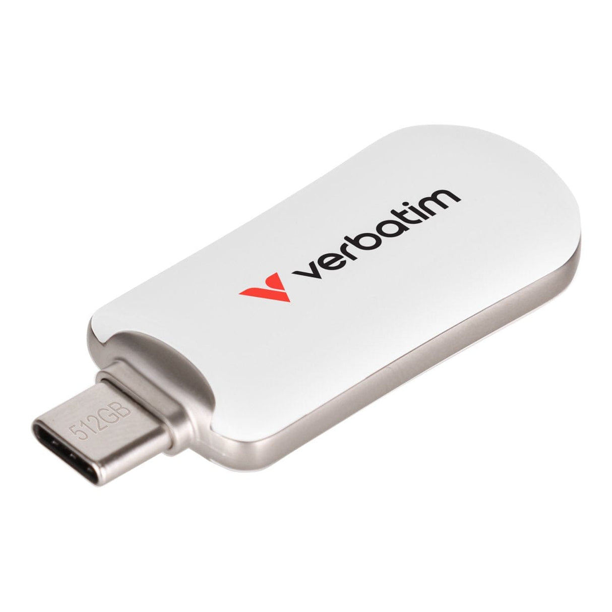Verbatim Plectra 512GB USB-C Flash Drive - White 30231