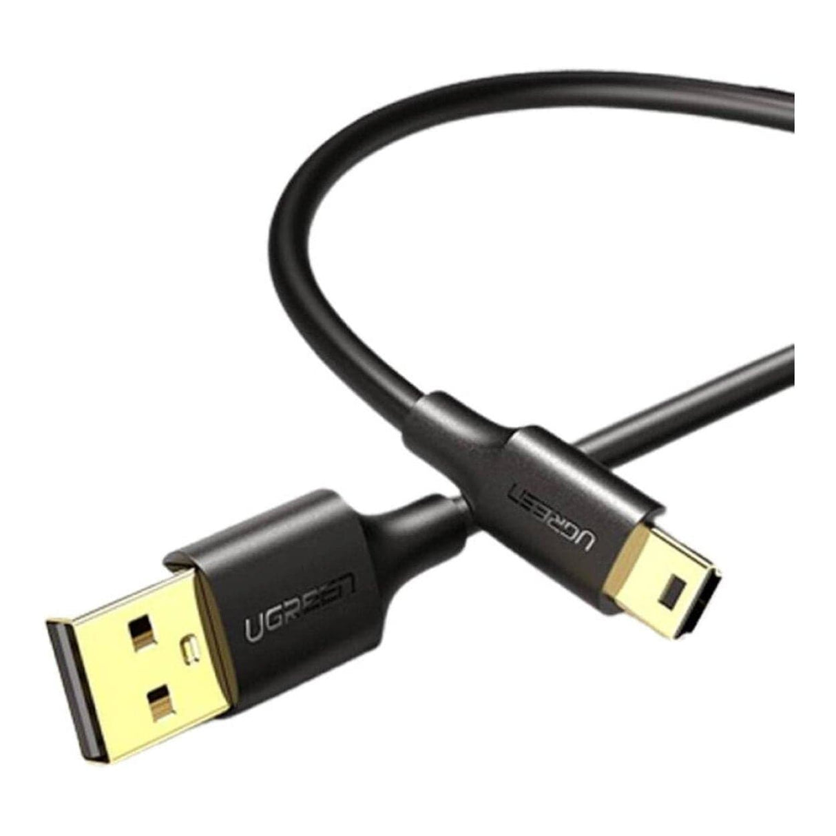 Ugreen 30472 2m USB 2.0 to USB Mini Cable 450 Mbit/s Black