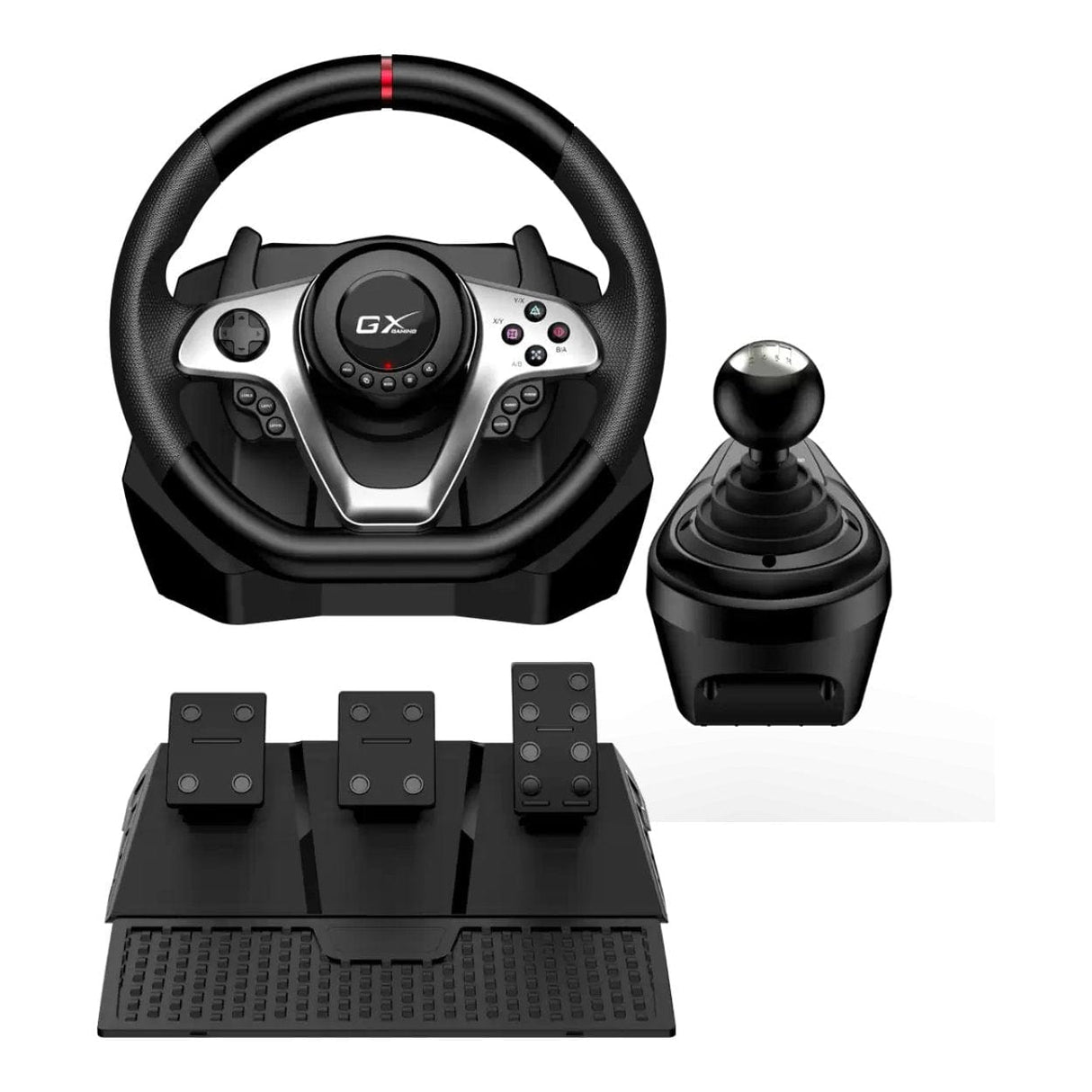 Genius SpeedMaster X1 Vibration Racing Wheel with Shifter Black 31620005400