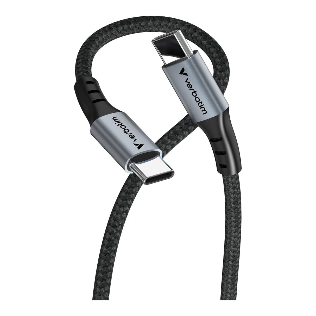 Verbatim 1.2m USB-C to USB-C 100W Sync and Charge Cable Black 31846