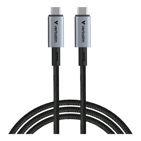 Verbatim 1.2m USB-C to USB-C USB4 240W Cable Black 31847