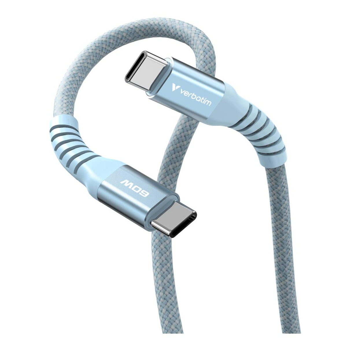 Verbatim USB-C to USB-C 60W Sync and Charge Magnetic Cable Blue 31852