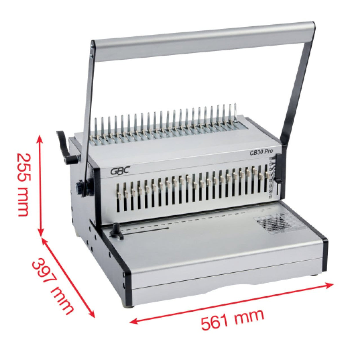 GBC CB30 Pro Heavy Duty Manual Binding Machine 320122