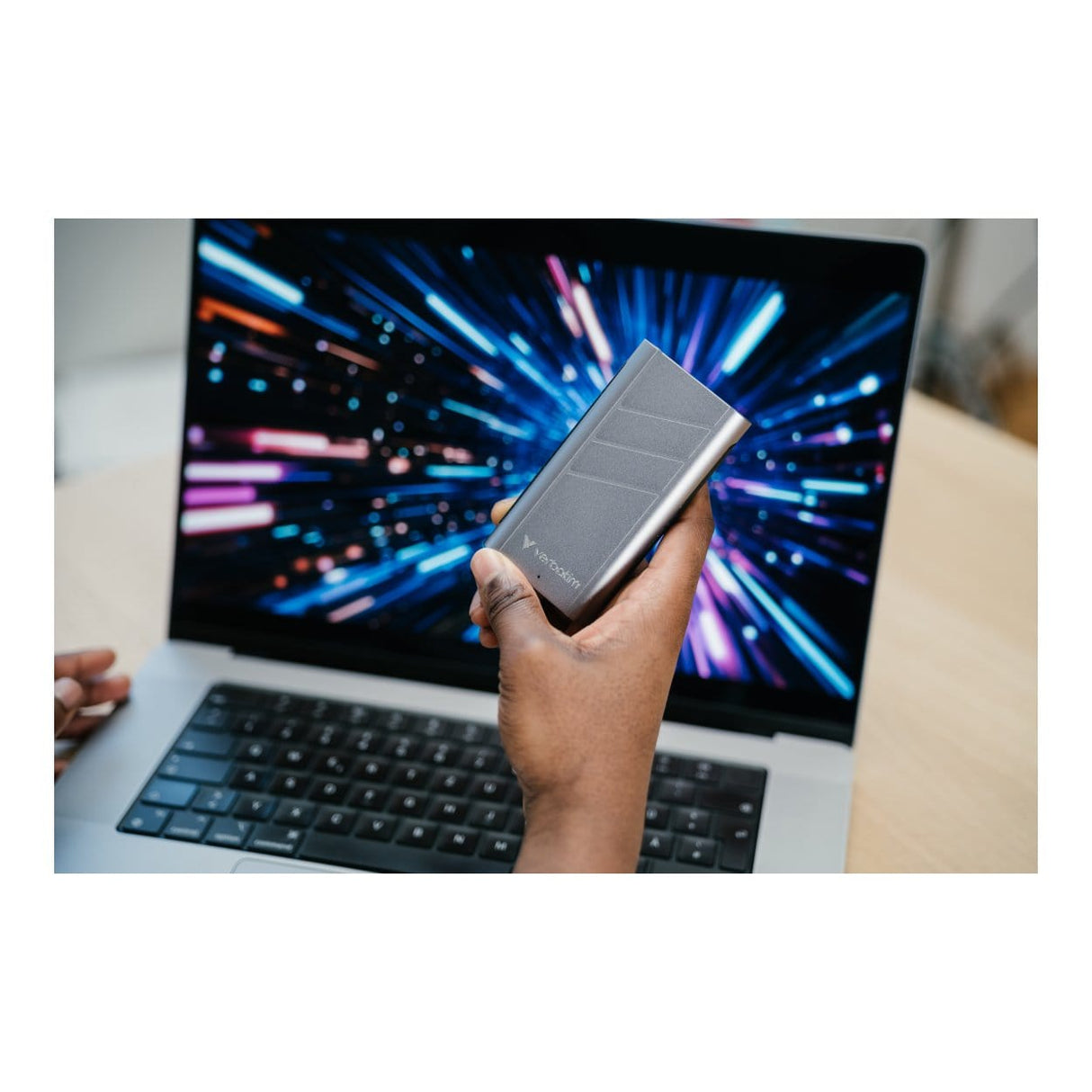 Verbatim TurboMetal 1TB USB4 Type-C Silver External SSD 32021