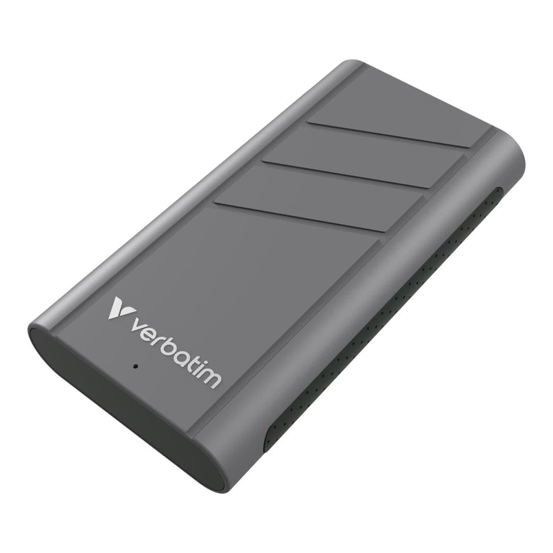 Verbatim TurboMetal 1TB USB4 Type-C Silver External SSD 32021