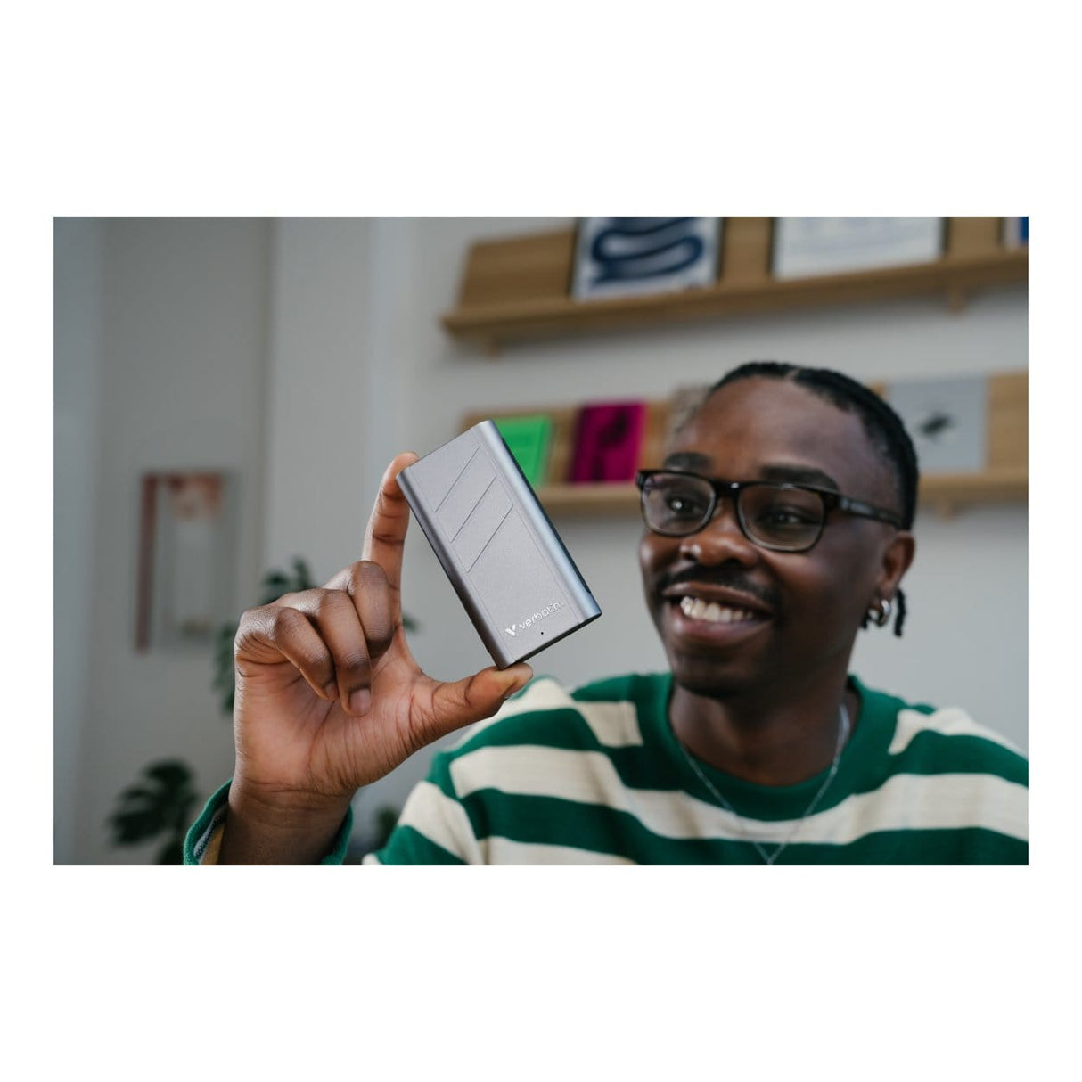 Verbatim TurboMetal 2TB USB4 Type-C Silver External SSD 32022