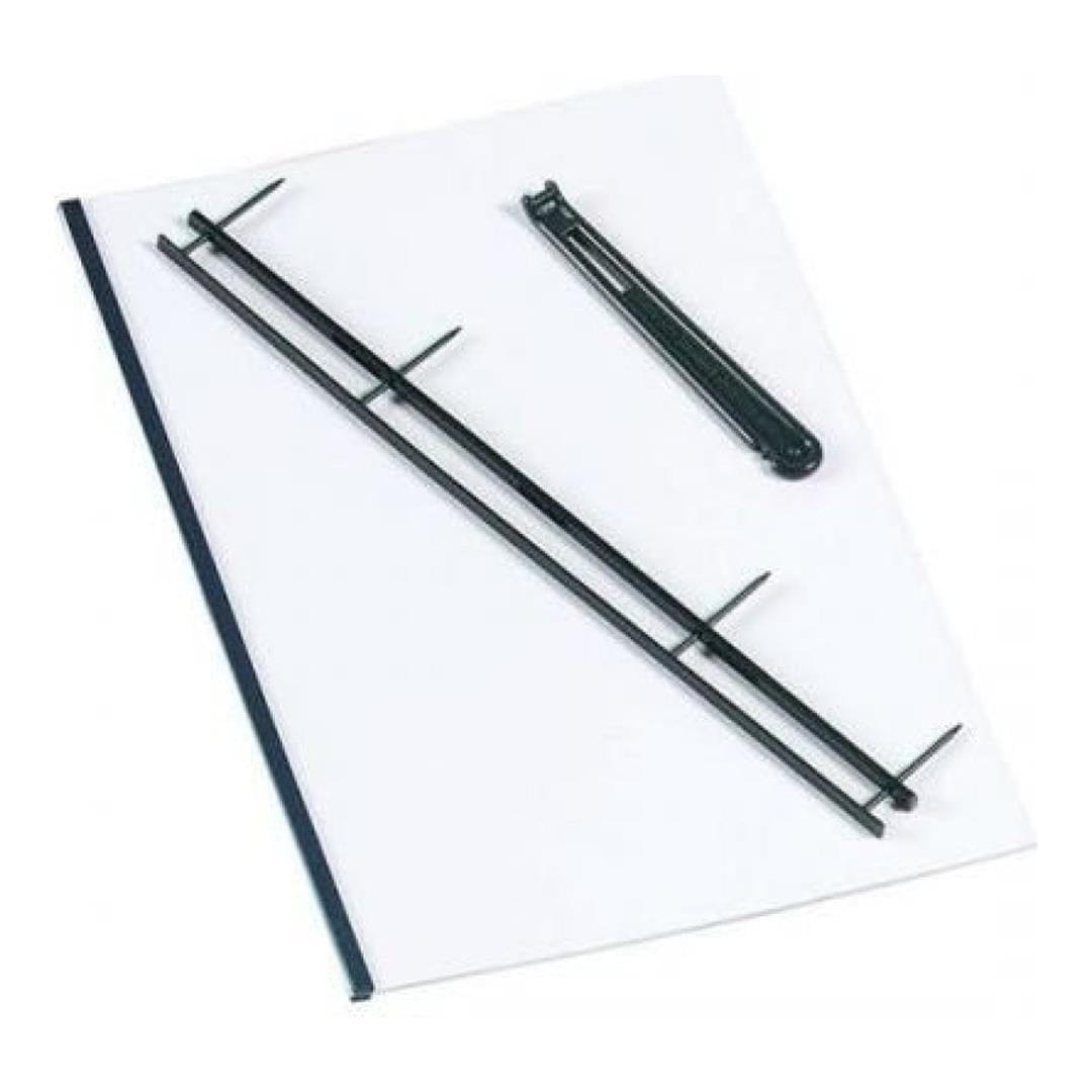 GBC VeloBind 4 45mm Prong Strips Blue 25-pack 320402