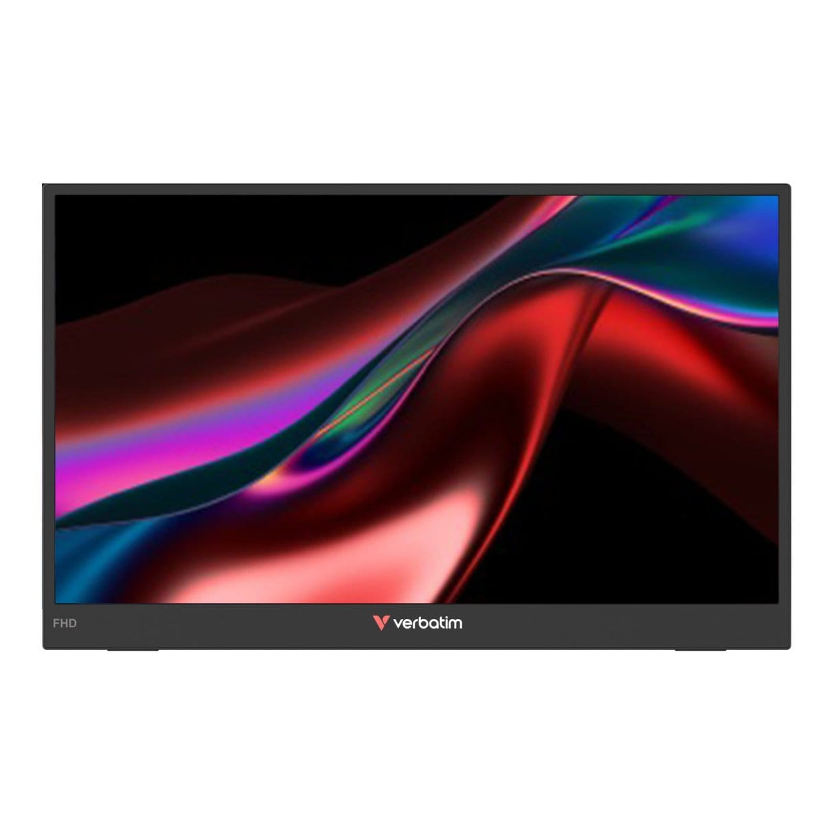 Verbatim 15.6-inch 1920 x 1080p FHD 16:9 60Hz 10ms LED IPS Portable Dual Essentials Monitor 32403