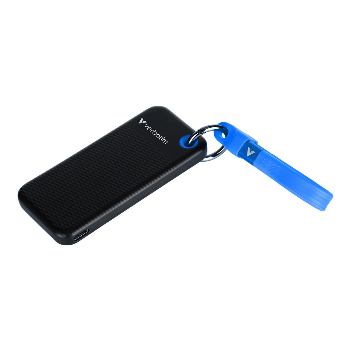 Verbatim Pocket SSD M.2 256GB Portable External SSD Black Blue 32416