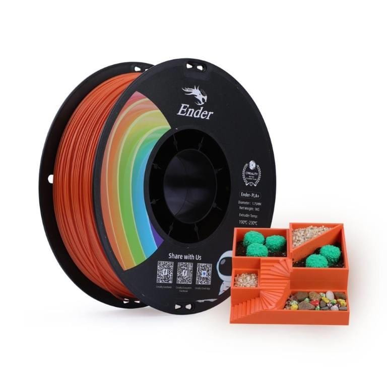 Creality 3D Ender PLA+ Filament 1Kg - Orange 3301010307