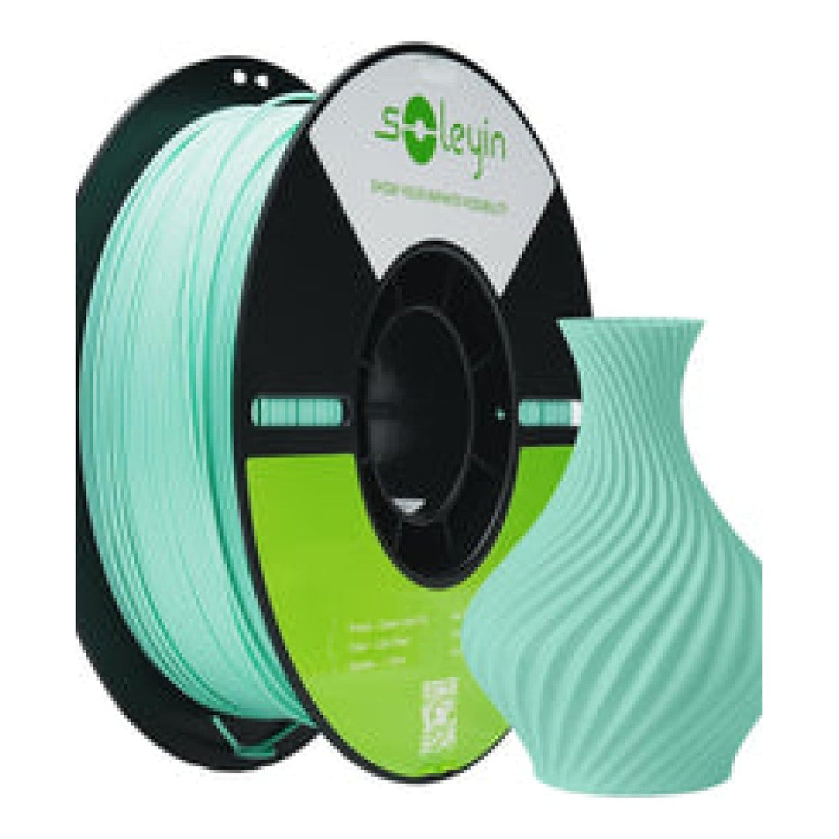 Creality 3D 1Kg Soleyin Ultra 1.75mm PLA Filament Light Green 3301010603