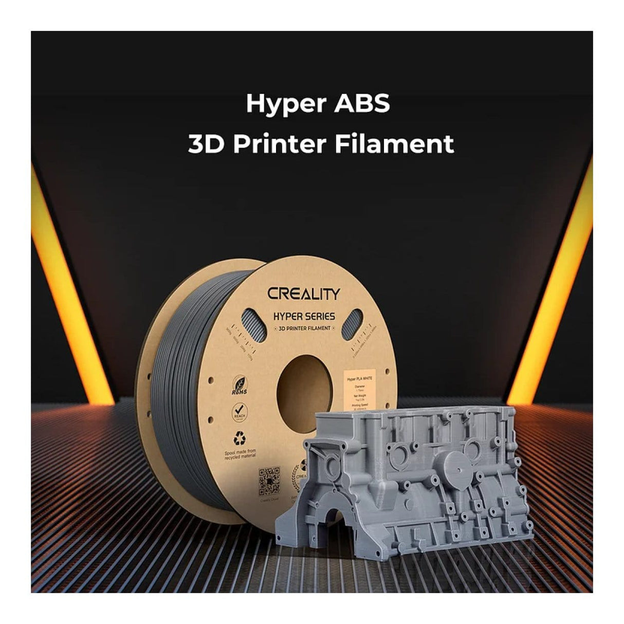 Creality 3D Hyper ABS Filament 1Kg - White 3301020040
