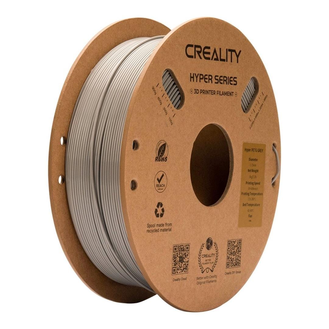 Creality 3D Hyper Series PETG Filament Grey 1KG 3301030068